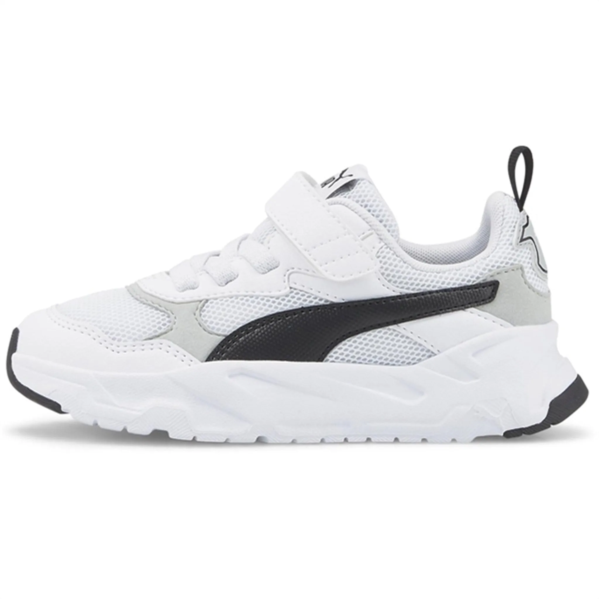 Puma Trinity AC  PS White-Black-Cool Light Gray Sneakers