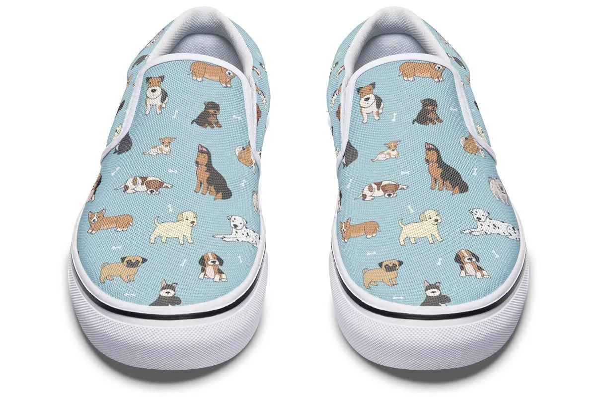 Puppy Doodles Slip-On Shoes
