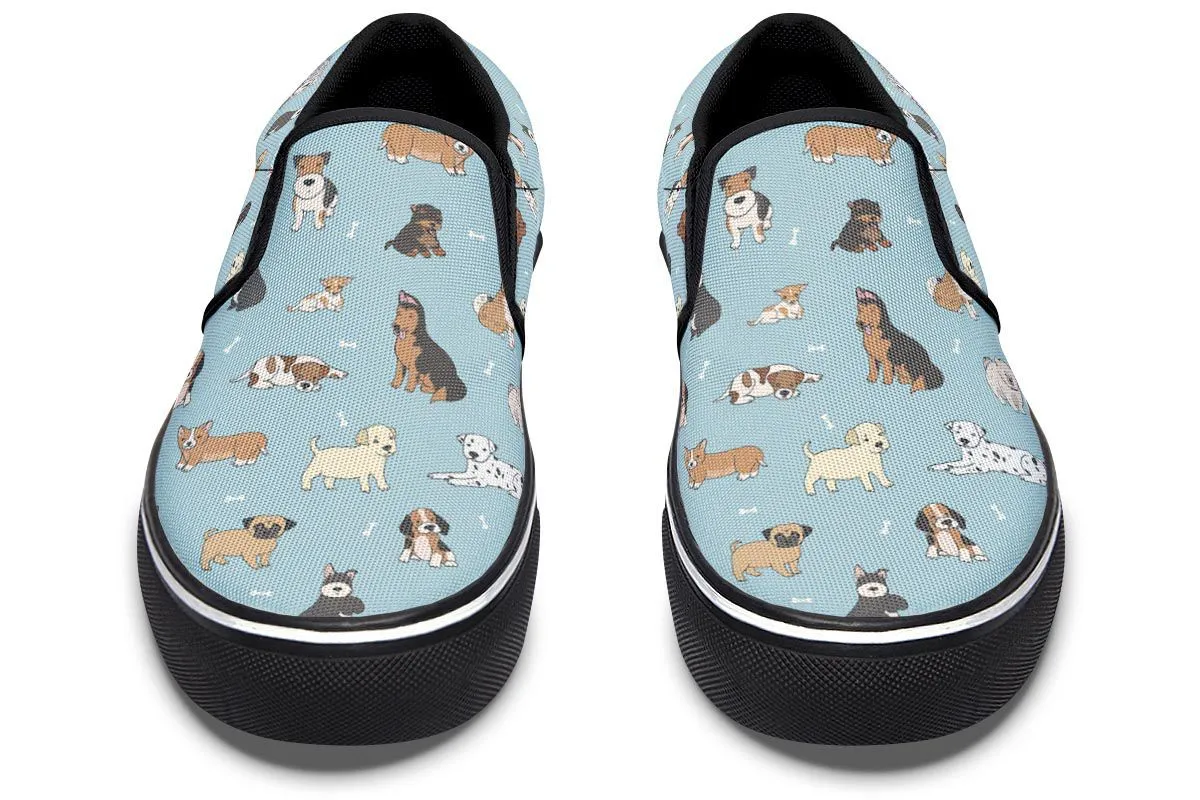Puppy Doodles Slip-On Shoes