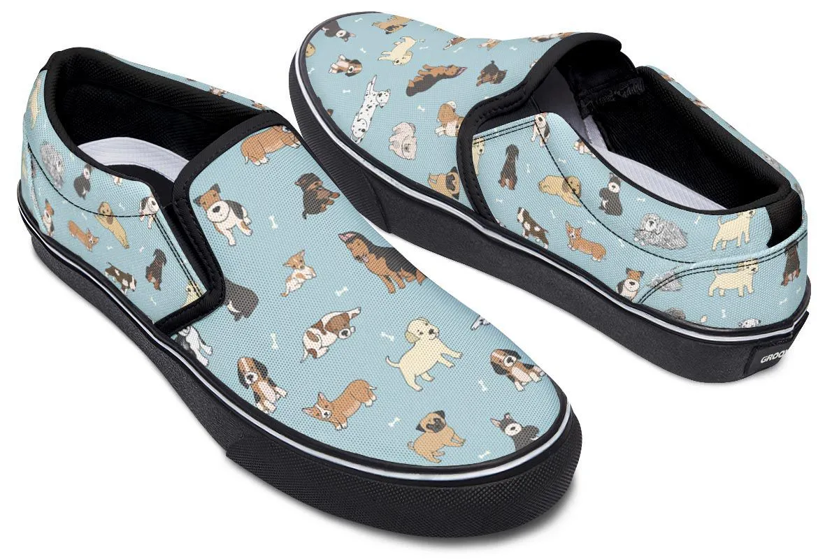 Puppy Doodles Slip-On Shoes