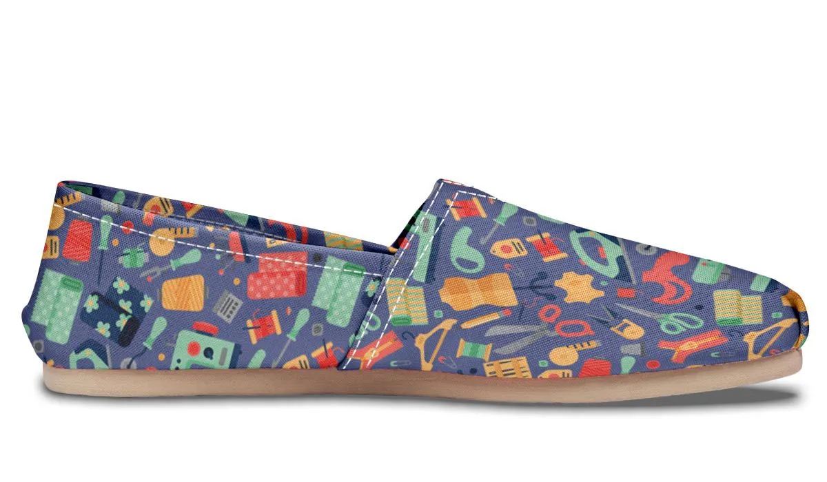 Quilting Pattern Casual Shoes