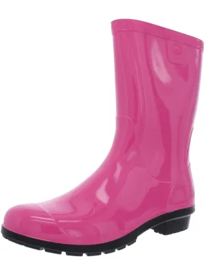 Raana Girls Pull On Waterproof Rain Boots