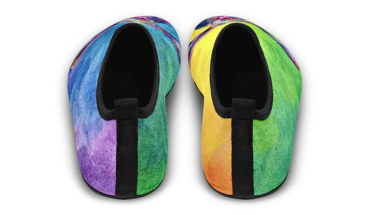 Rainbow Hound Aqua Barefoot Shoes