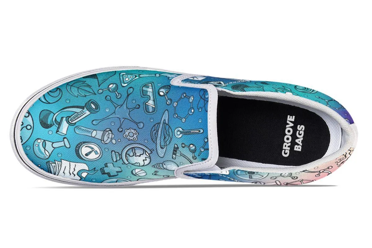 Rainbow Science Slip-On Shoes