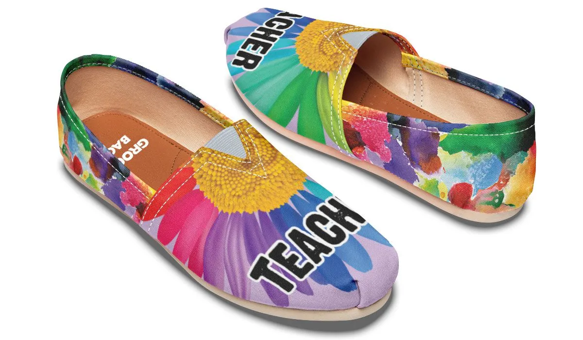 Rainbow Teacher Casual Shoe