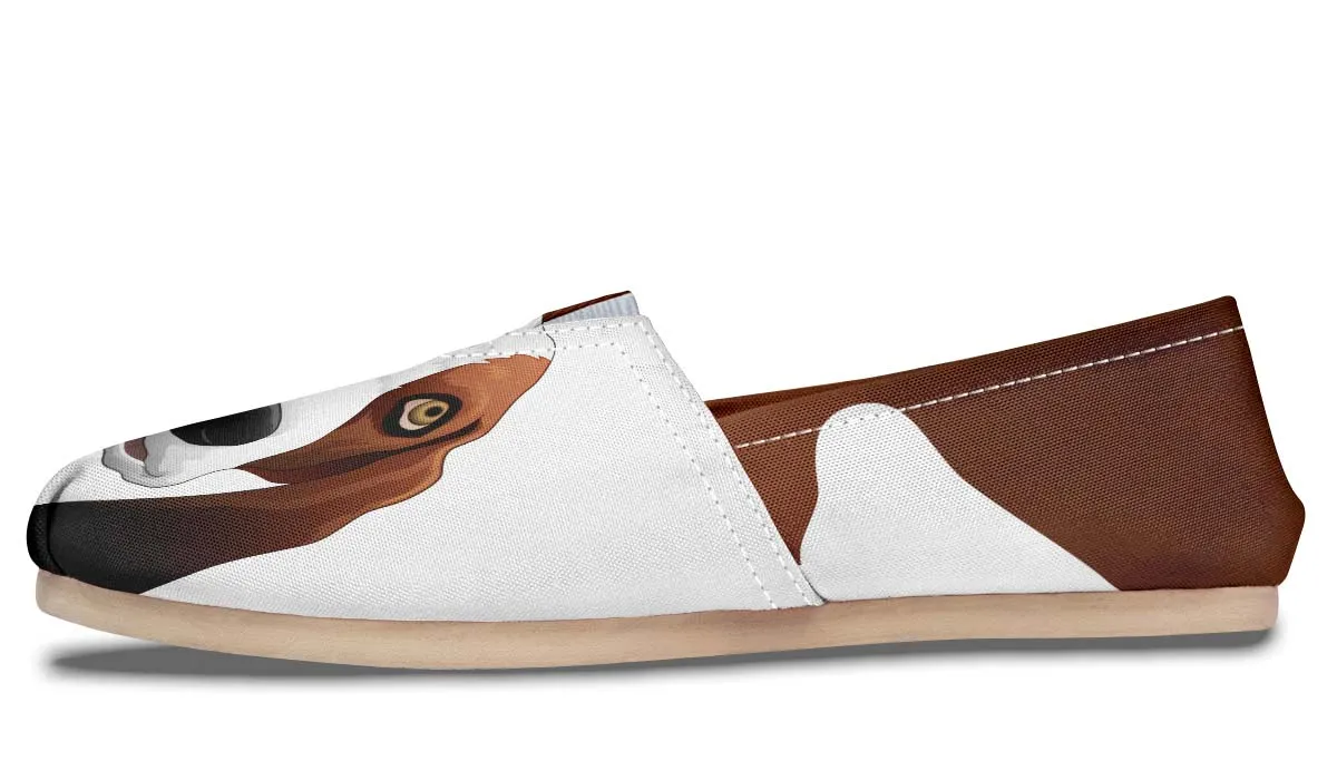 Real Basset Hound Casual Shoes