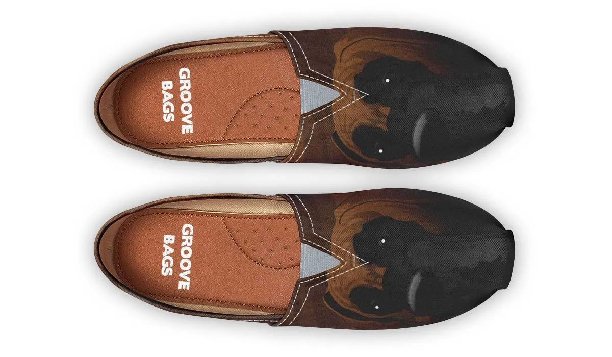 Real Great Dane Brindle Casual Shoes