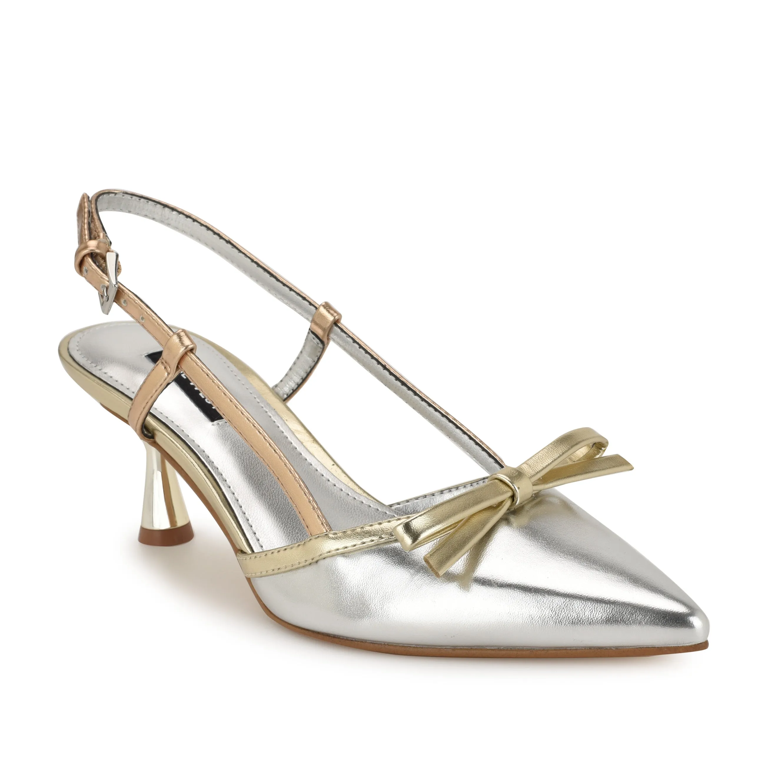 Reega Bow Slingback Pumps