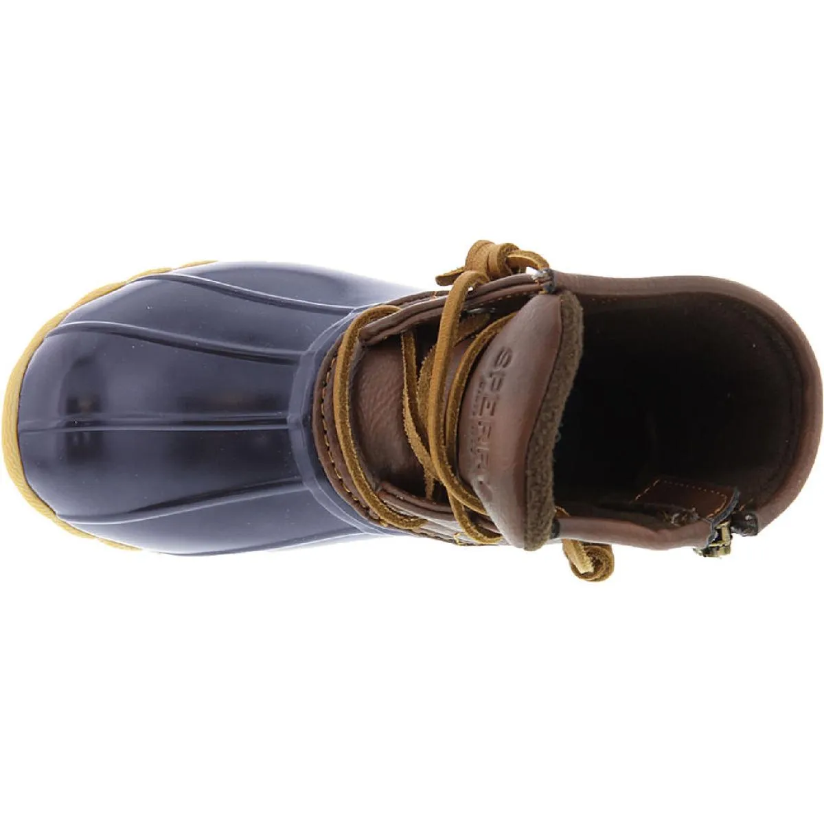Saltwater Girls Leather Lace Up Rain Boots