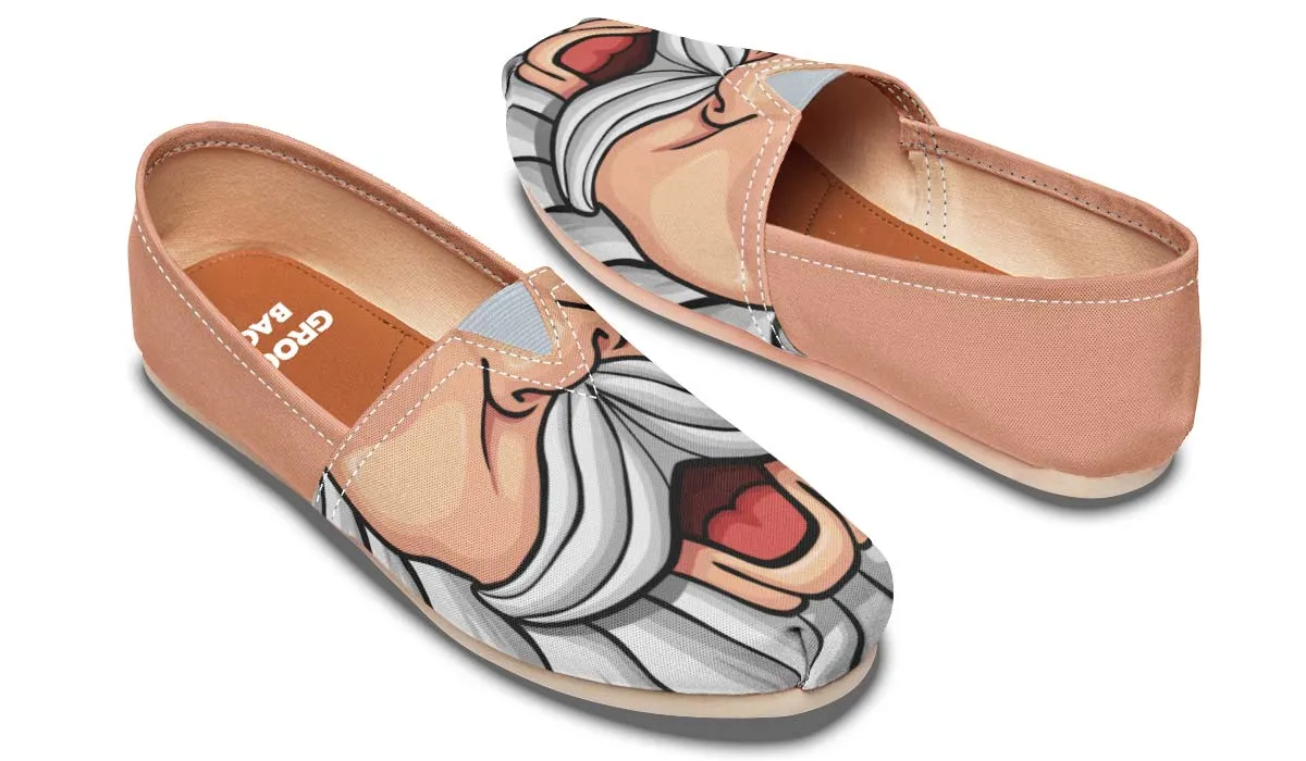 Santa Face Casual Shoes