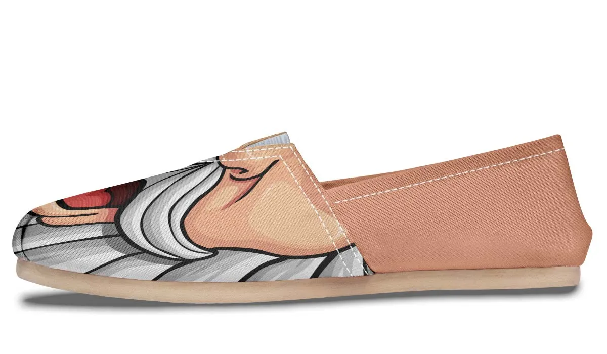 Santa Face Casual Shoes