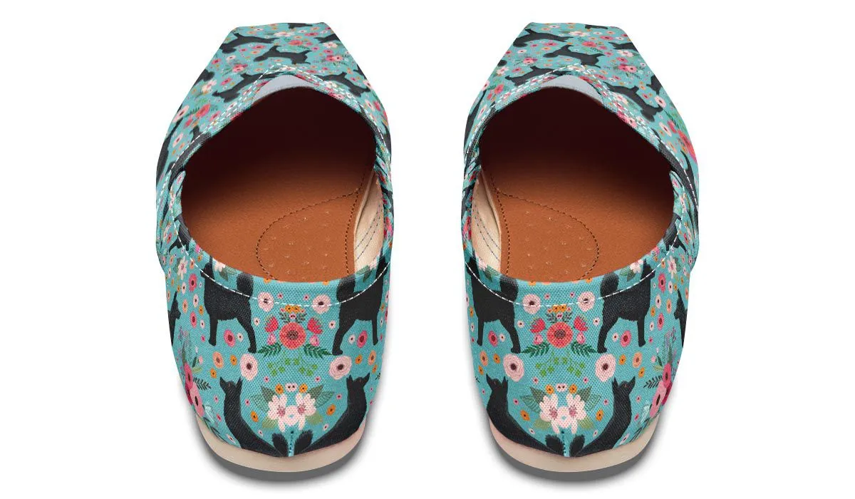 Schipperke Flower Casual Shoes