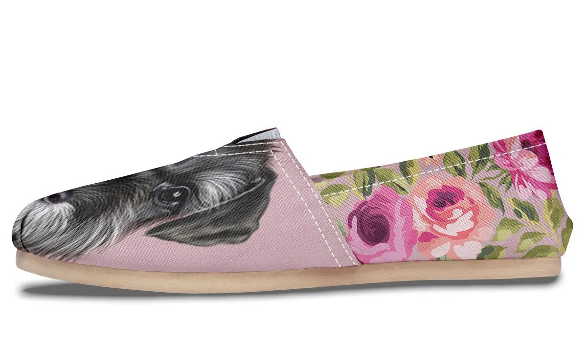 Schnauzer Puppy Casual Shoes