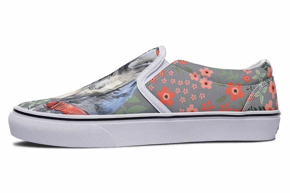 Schnauzer Sweetheart Slip-On Shoes
