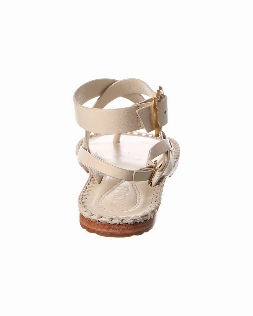 Schutz Keith Leather Flat