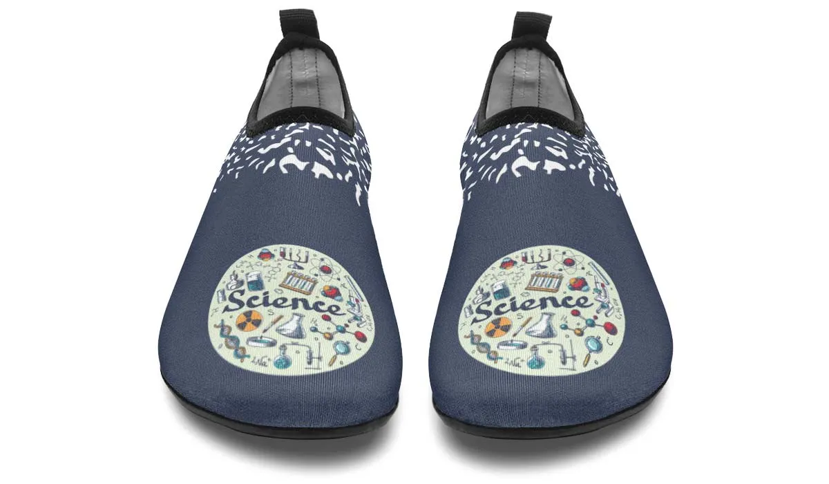 Science Composition Aqua Barefoot Shoes
