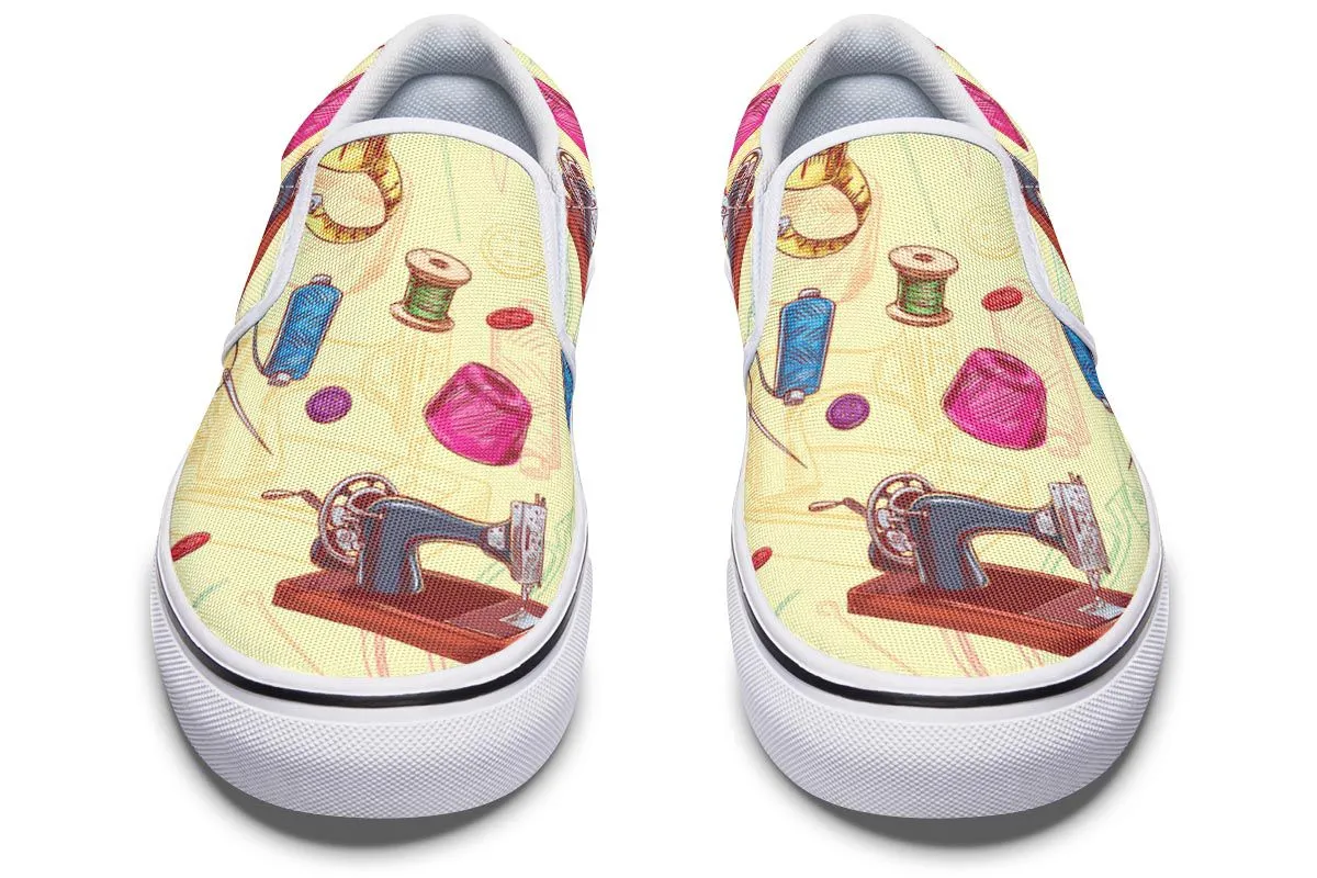 Sewing Lovers Slip-On Shoes