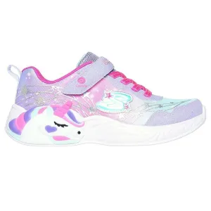 Skechers Unicorn Dreams Wishful Magic 302299L-LVHP Sneaker Kid 10.5 Multi FZP481
