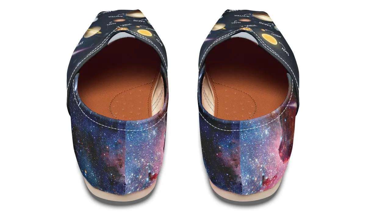 Solar System Diagram Casual Shoes