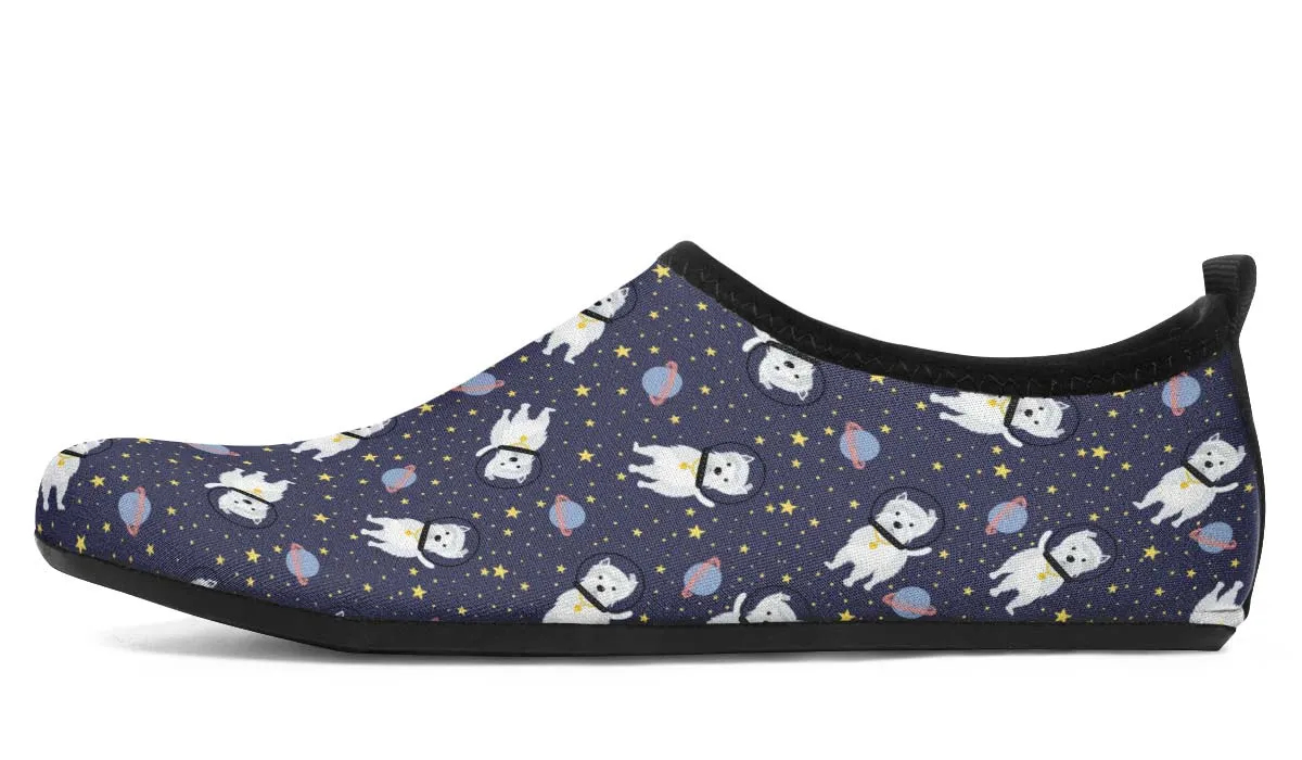 Space Westie Aqua Barefoot Shoes