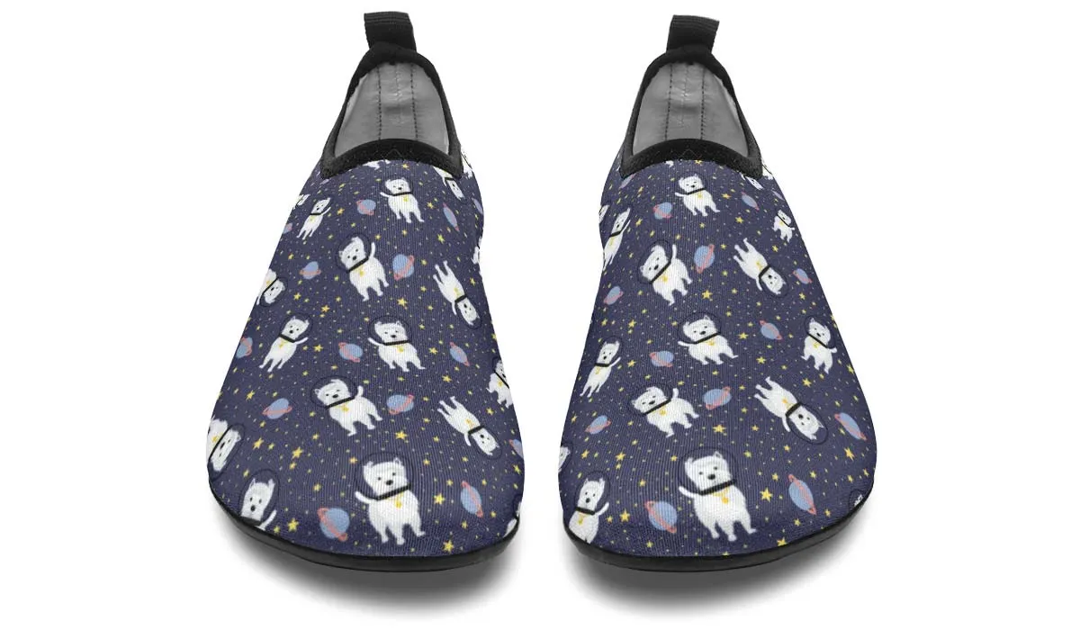 Space Westie Aqua Barefoot Shoes