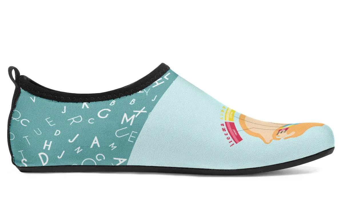 Speech Pathology Aqua Barefoot Shoes
