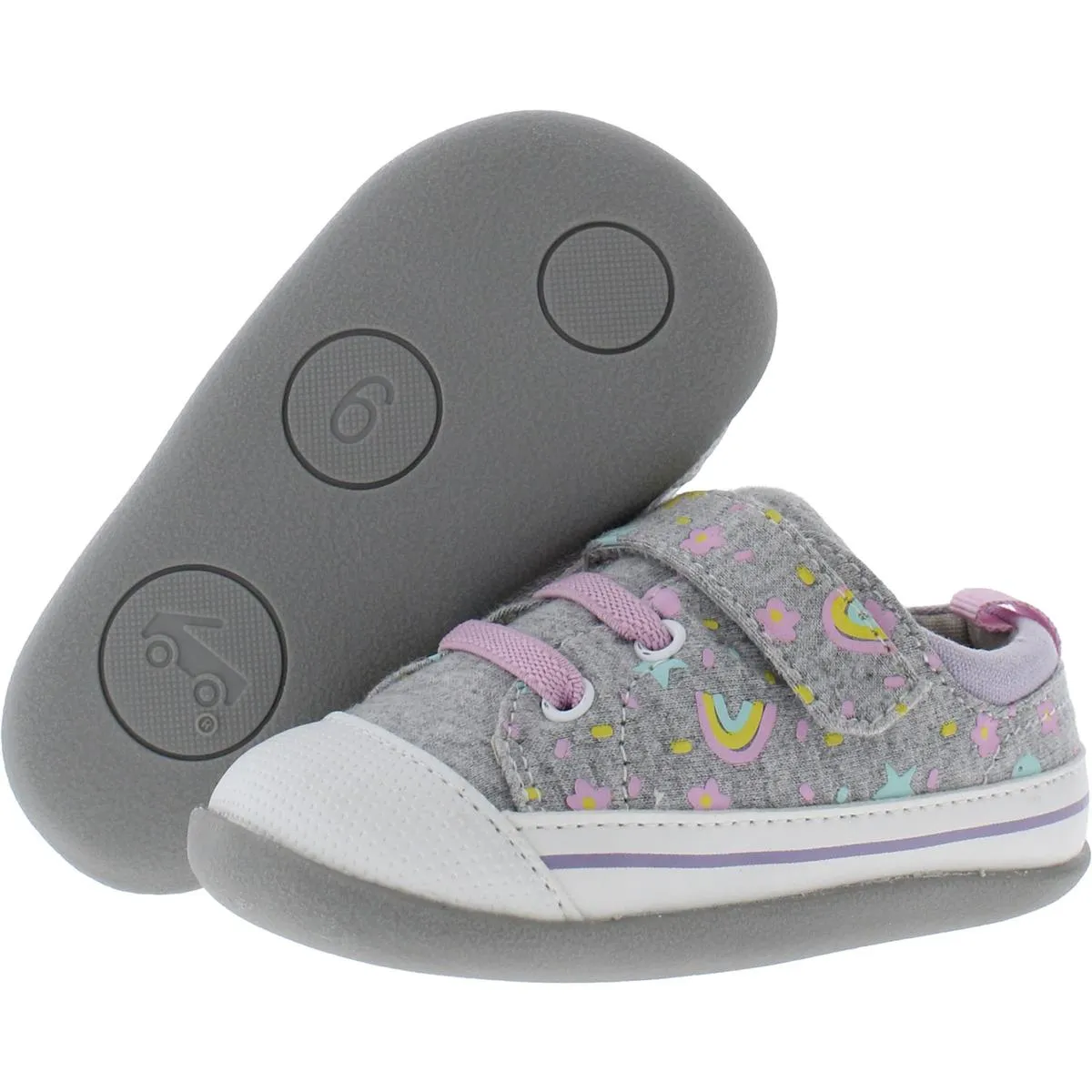 Stevie II Girls Canvas Walking Shoes