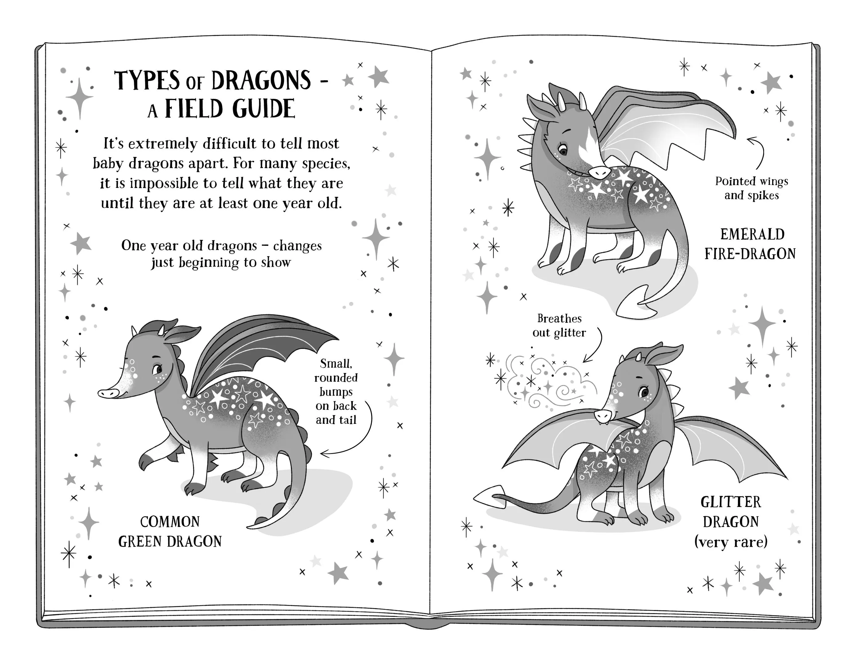 Sticker Dollies - Baby Dragon