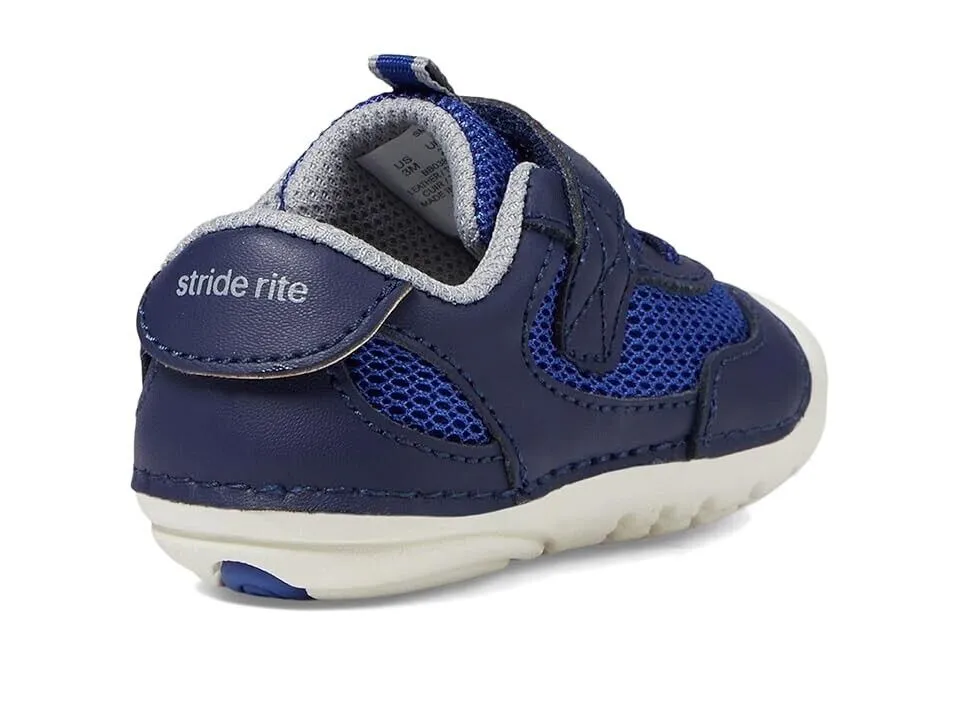 Stride Rite Sm Apollo BB038301 Sneakers Toddler US 4 Blue Casual Shoes FZP531