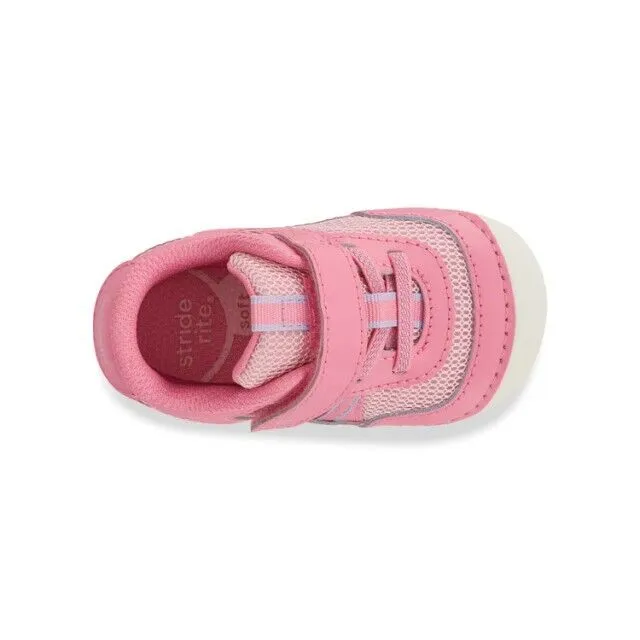 Stride Rite SM Apollo BG038302 Sneakers Toddler US 4W Pink Running Shoes FZP013