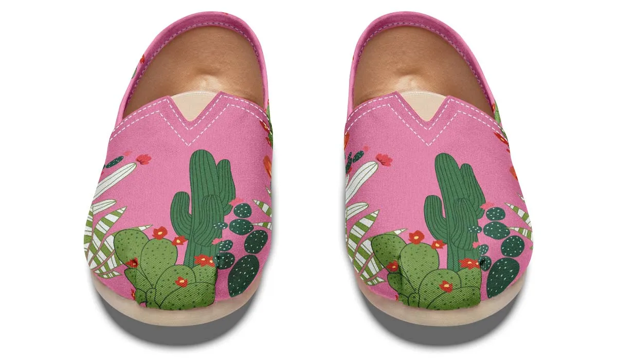 Succulent Cactus Casual Shoes