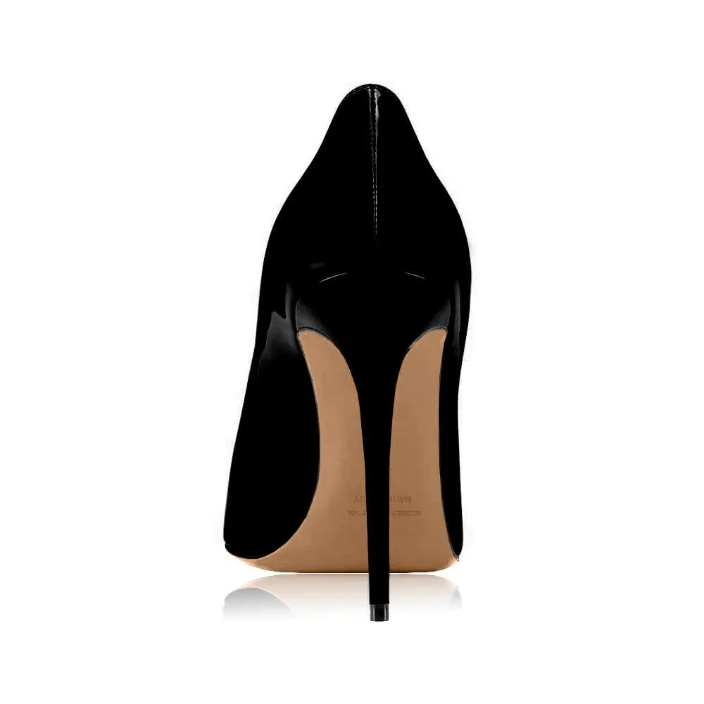 SWAMI BLACK PATENT 80mm