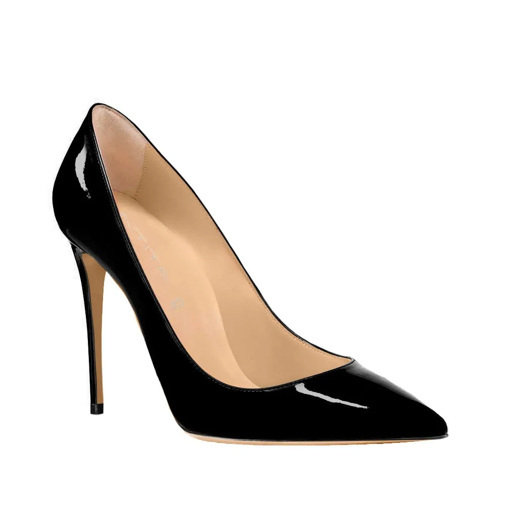 SWAMI BLACK PATENT 80mm