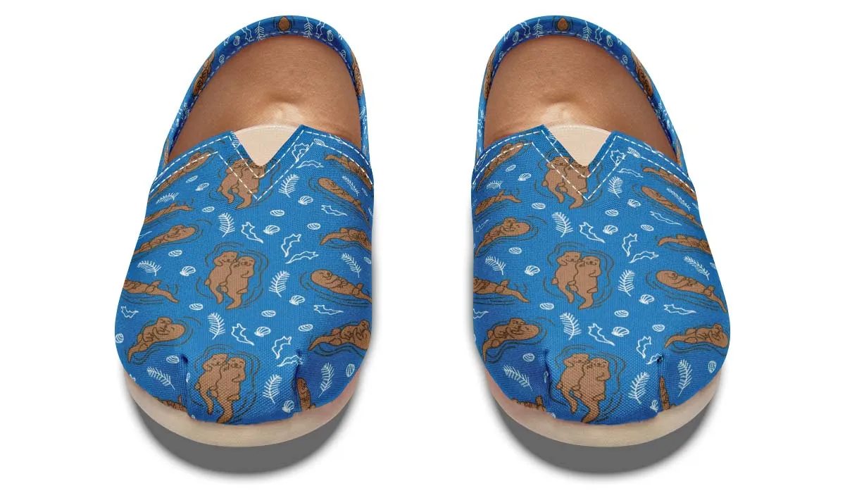 Swimming Sea Otters Casual Shoes