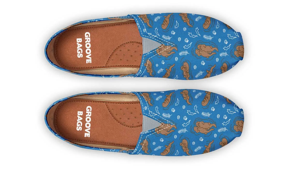 Swimming Sea Otters Casual Shoes