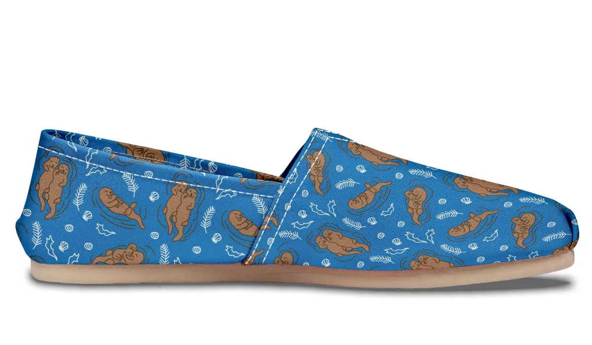 Swimming Sea Otters Casual Shoes