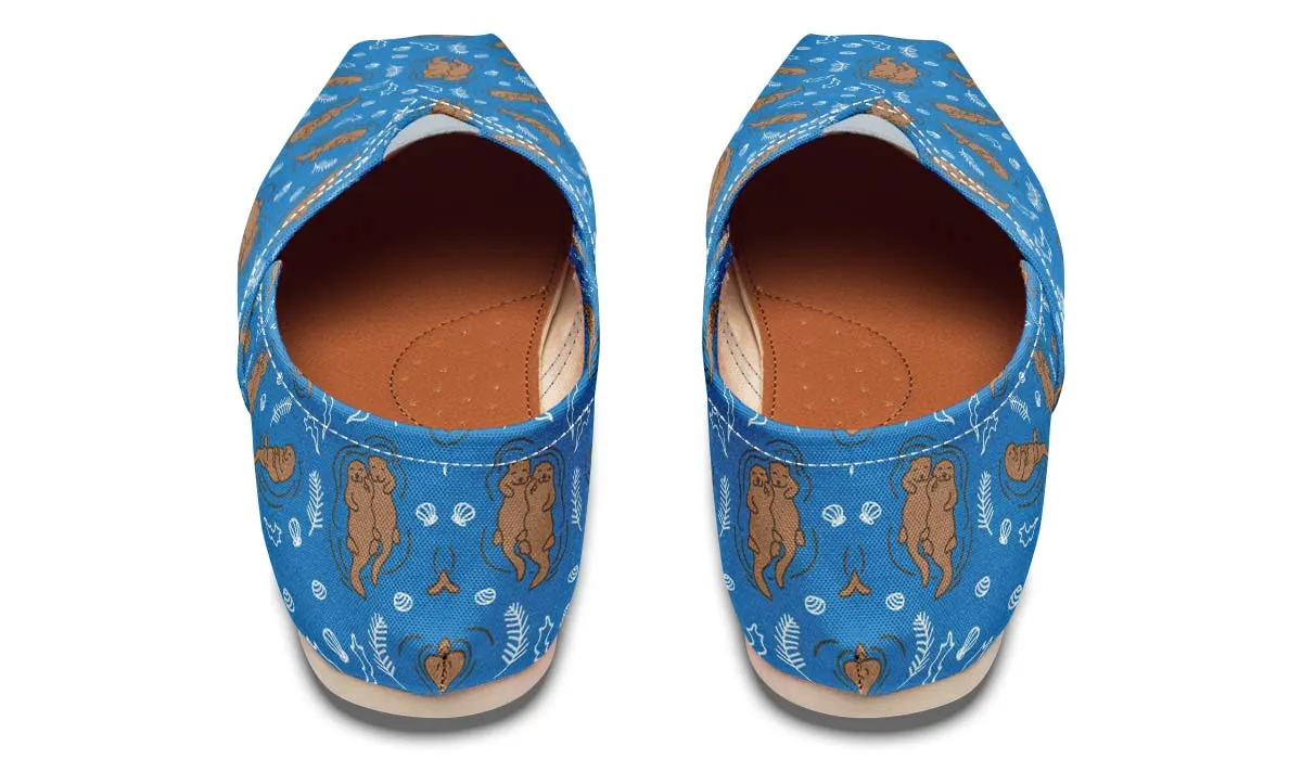 Swimming Sea Otters Casual Shoes