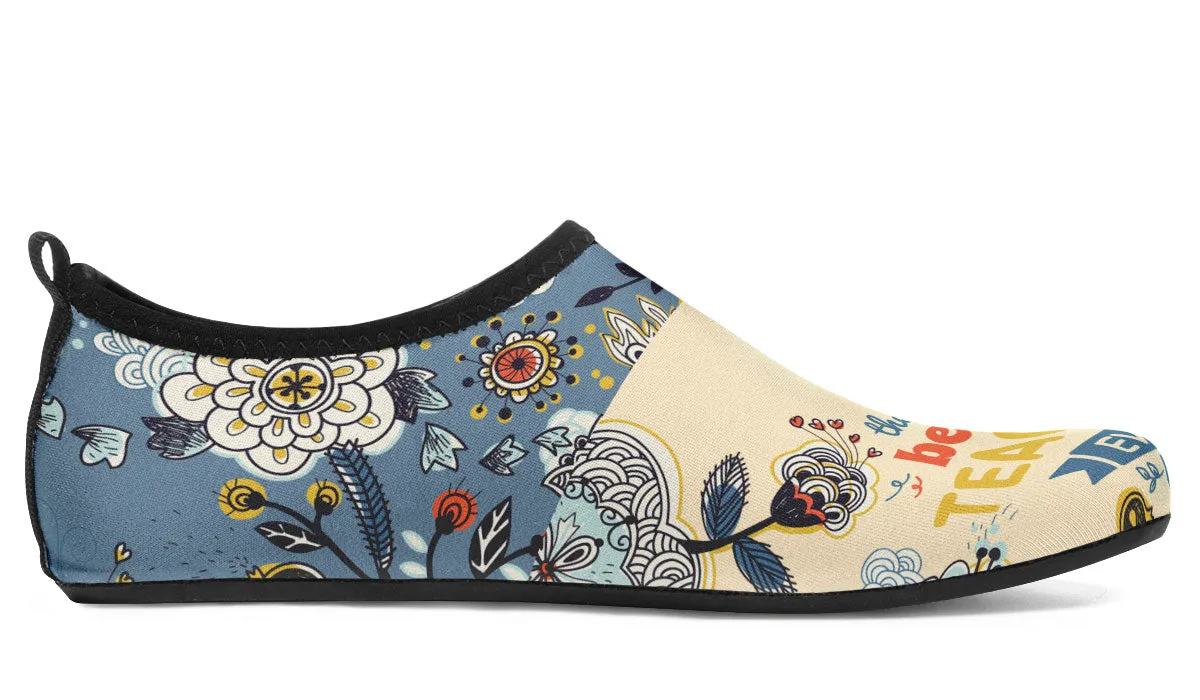 Teacher Award Aqua Barefoot Shoes
