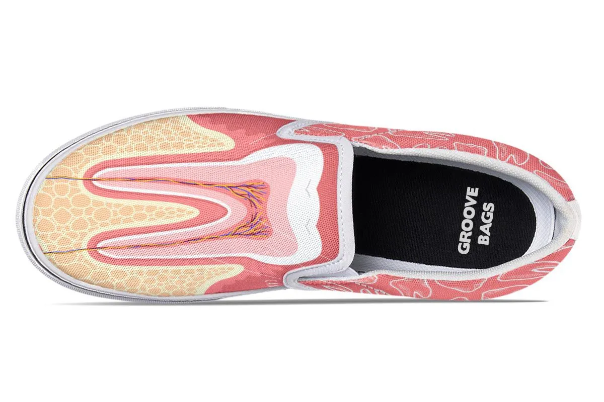 Teeth Anatomy Slip-On Shoes
