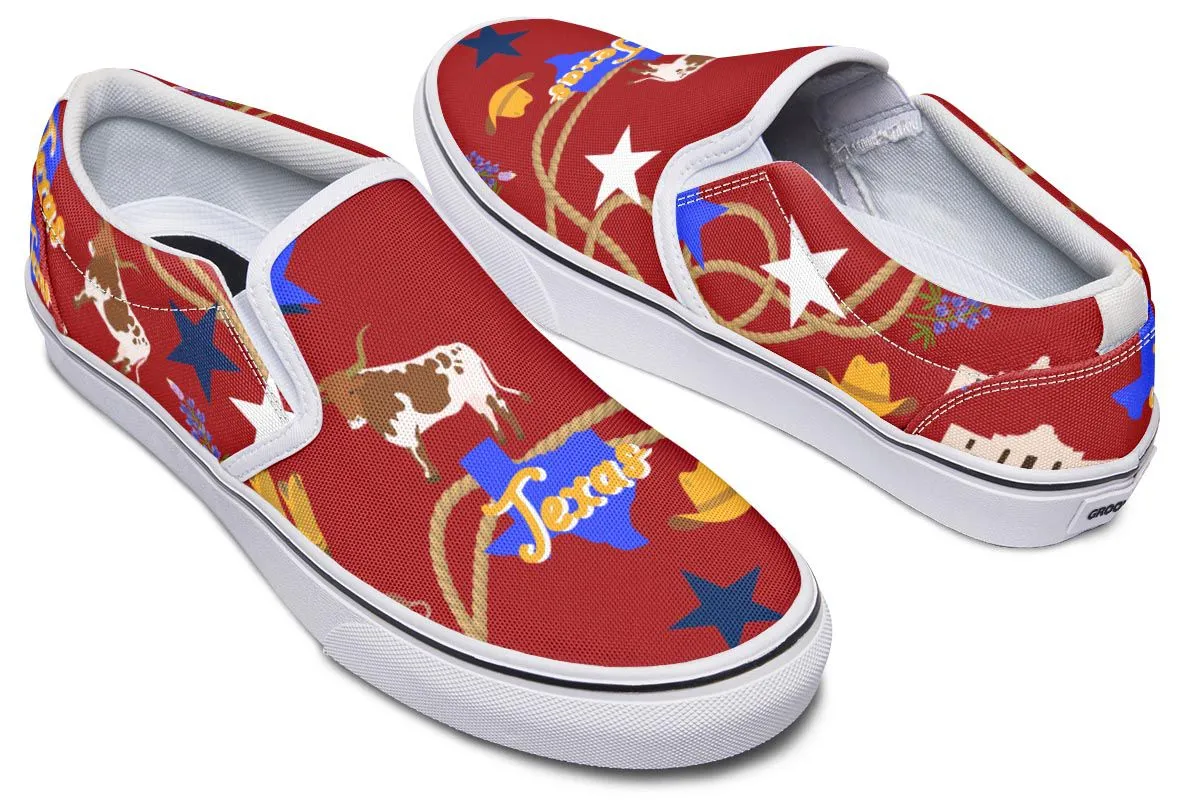 Texas State Slip-On Shoes