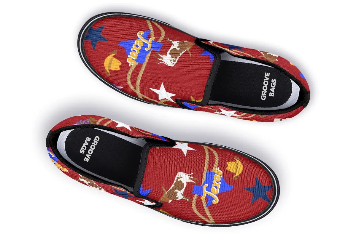 Texas State Slip-On Shoes