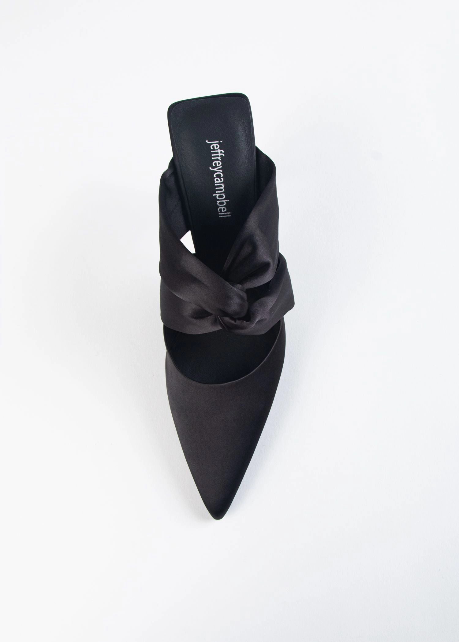 Tied Up Satin Heel
