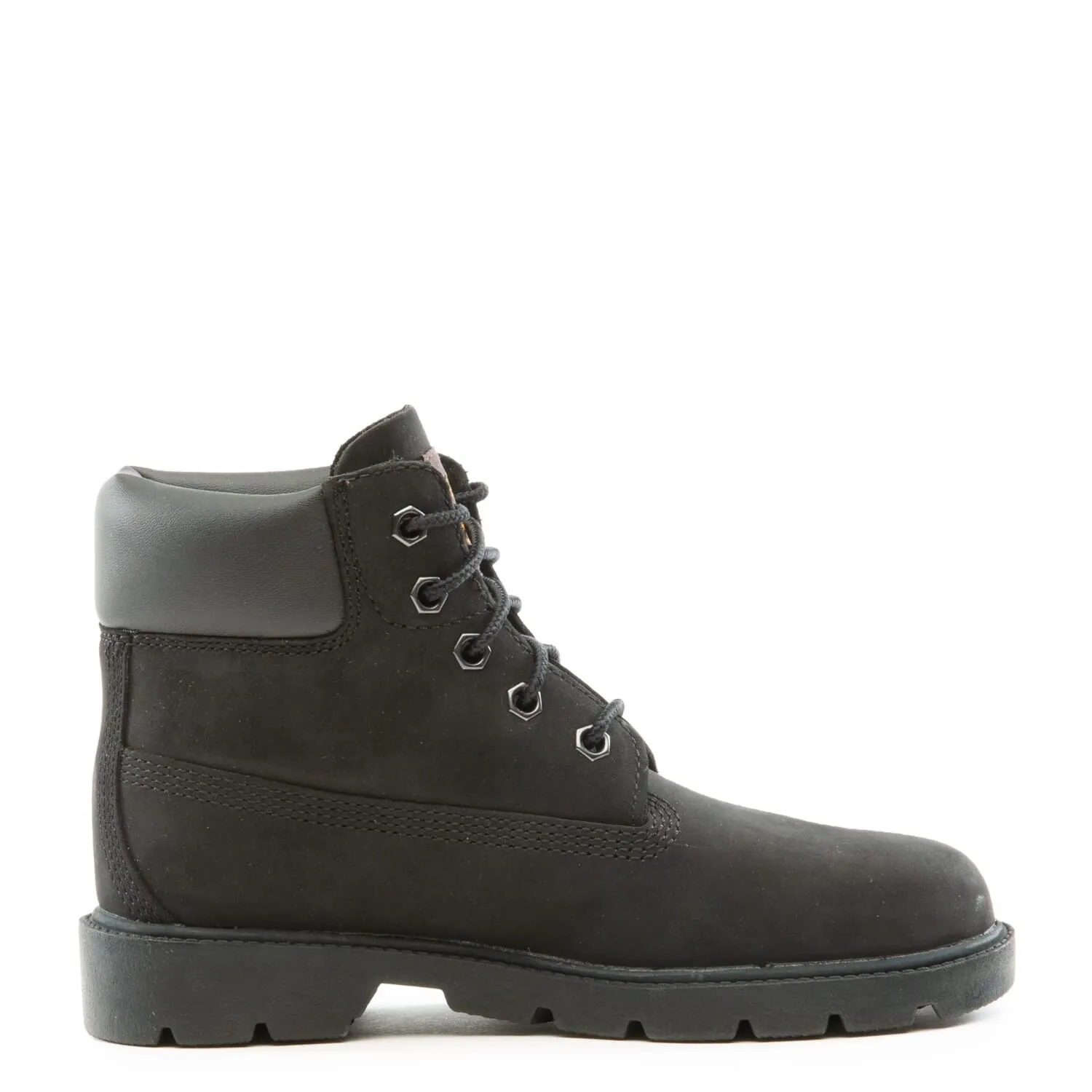 Timberland 6 Inch Classic Boot Black Nubuck  TB-010710-001 Pre-School