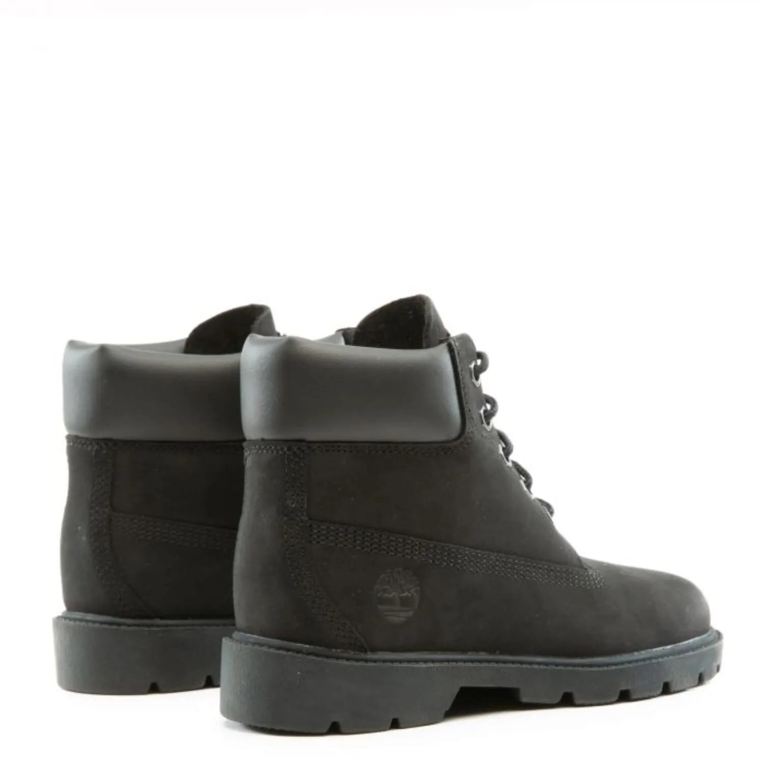 Timberland 6 Inch Classic Boot Black Nubuck  TB-010710-001 Pre-School