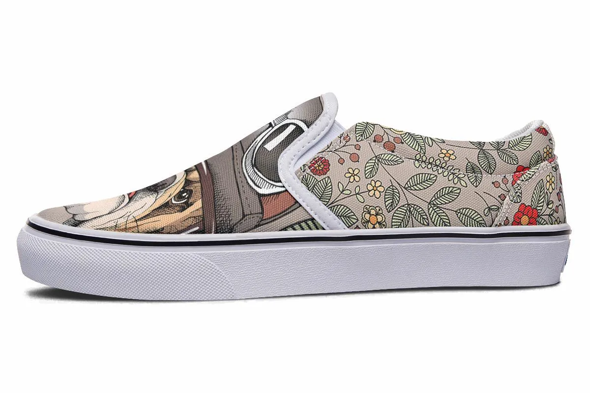 Tough Bulldog Slip-On Shoes