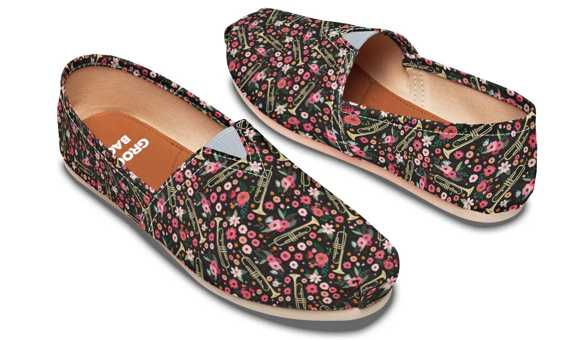 Trumpet Flower Casual Shoes