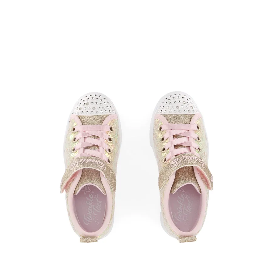 TWINKLE SPARKS-SEQUIN PARTY KIDS - GOLD PINK MULTI