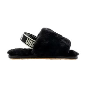 UGG Fluff Yeah Slide Black  1098579T-BLK Toddler