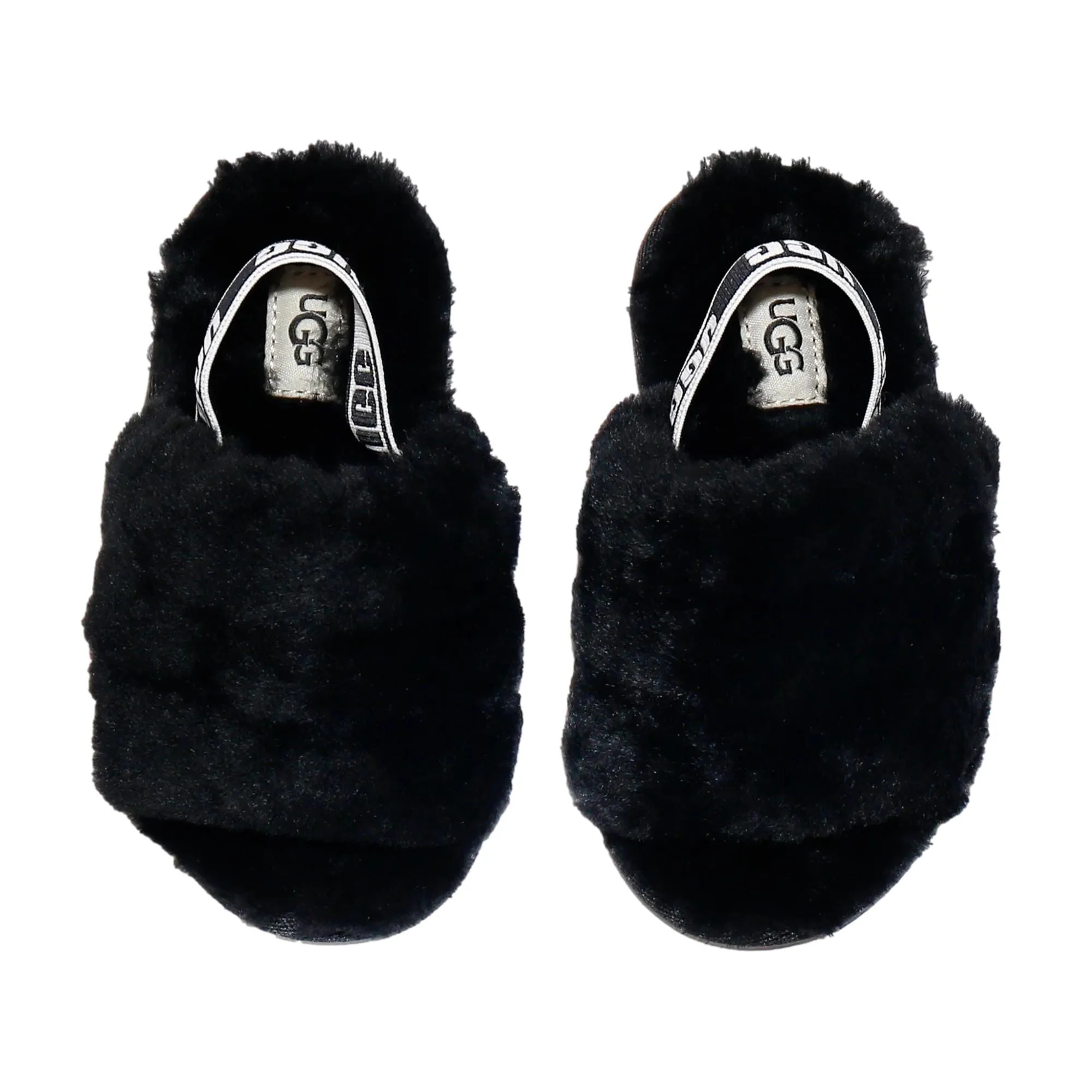 UGG Fluff Yeah Slide Black  1098579T-BLK Toddler