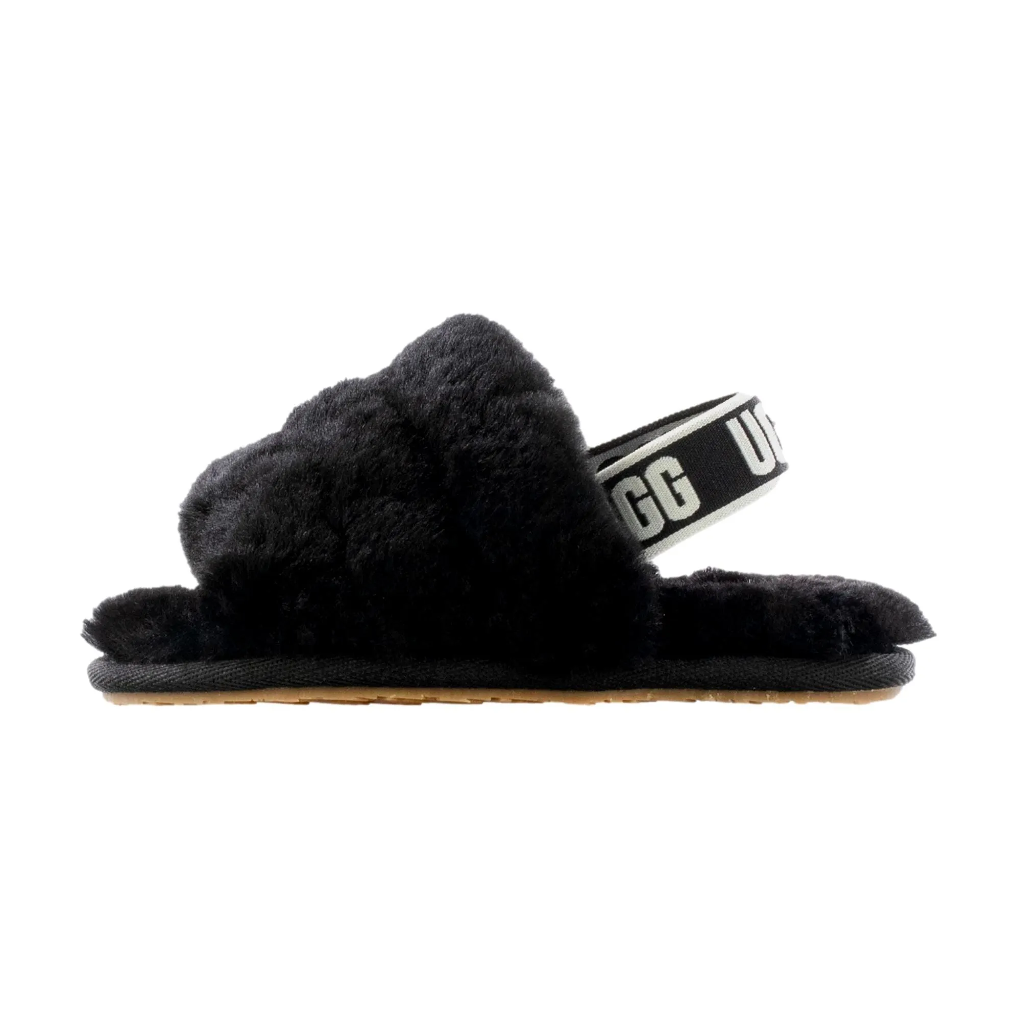 UGG Fluff Yeah Slide Black  1098579T-BLK Toddler